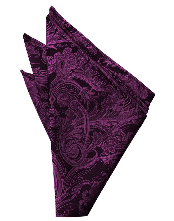 Sangria Tapestry Pocket Square - Tuxedo Club