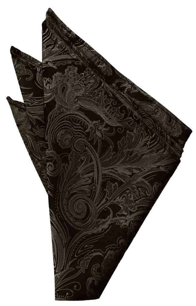 Truffle Tapestry Pocket Square - Tuxedo Club