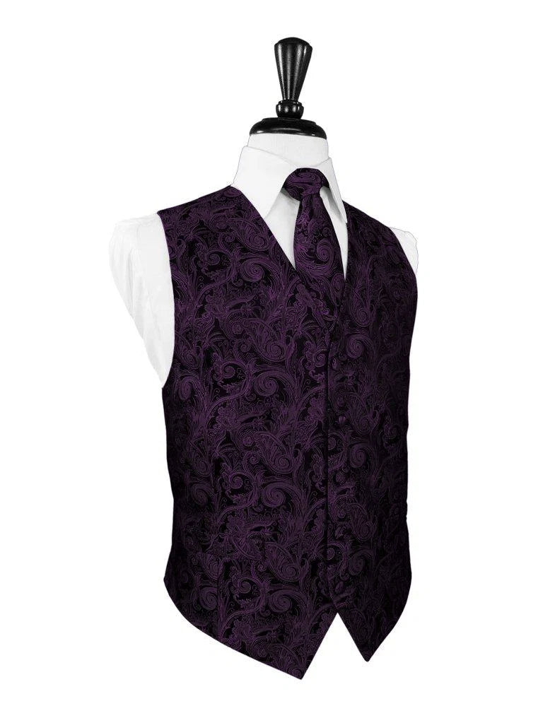 Berry Tapestry Vest