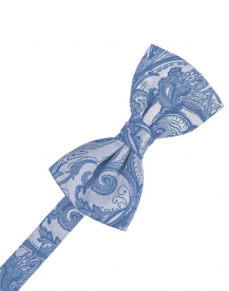 Periwinkle Tapestry Pre-Tied Bowtie