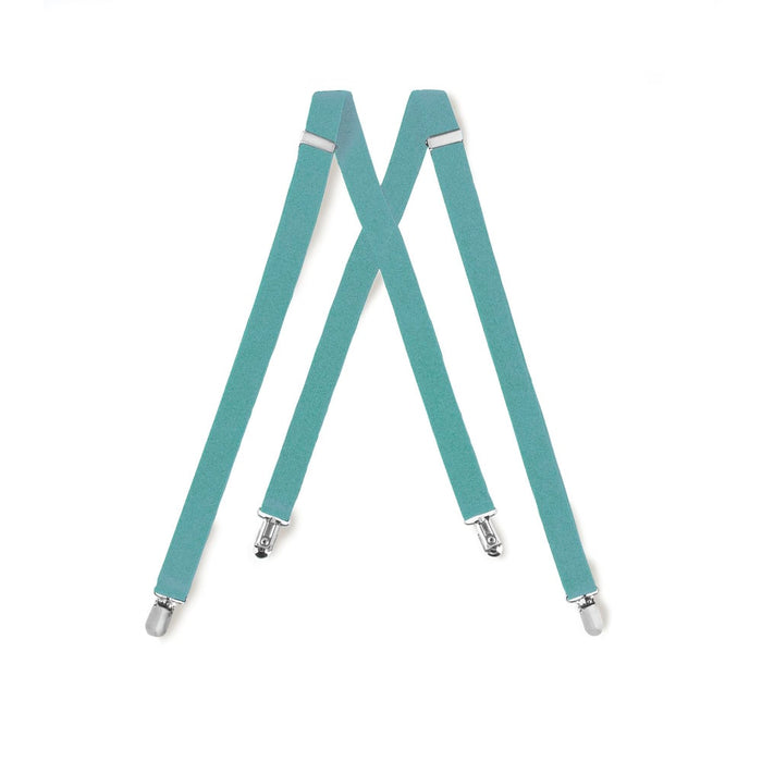 Tiffany Blue Suspenders