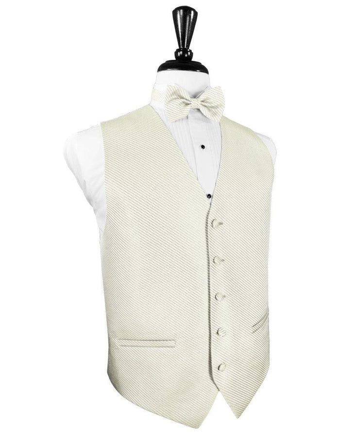 Ivory Venetian Vest - Tuxedo Club