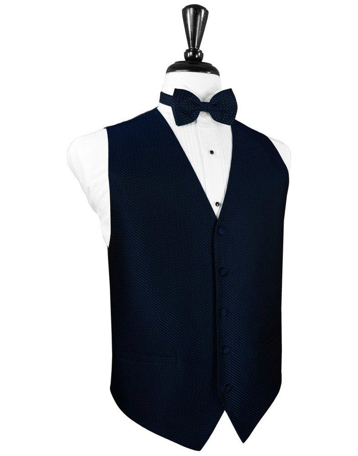 Navy Venetian Vest - Tuxedo Club