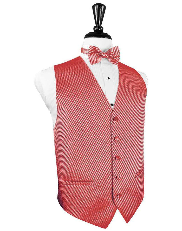 Red Venetian Vest - Tuxedo Club