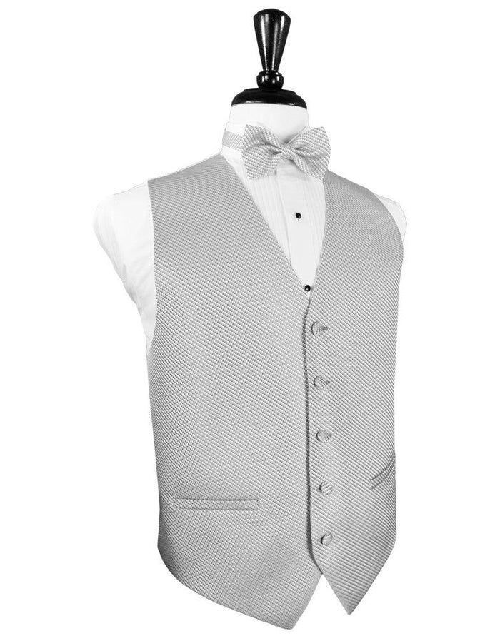 Silver Venetian Vest - Tuxedo Club