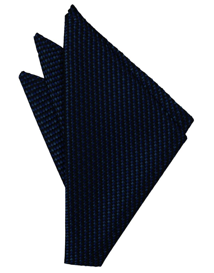 Navy Venetian Pocket Square - Tuxedo Club