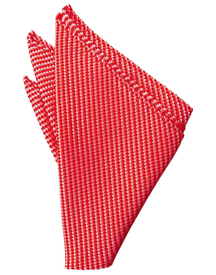 Red Venetian Pocket Square - Tuxedo Club