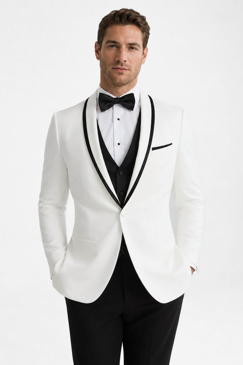 White Waverly Tuxedo