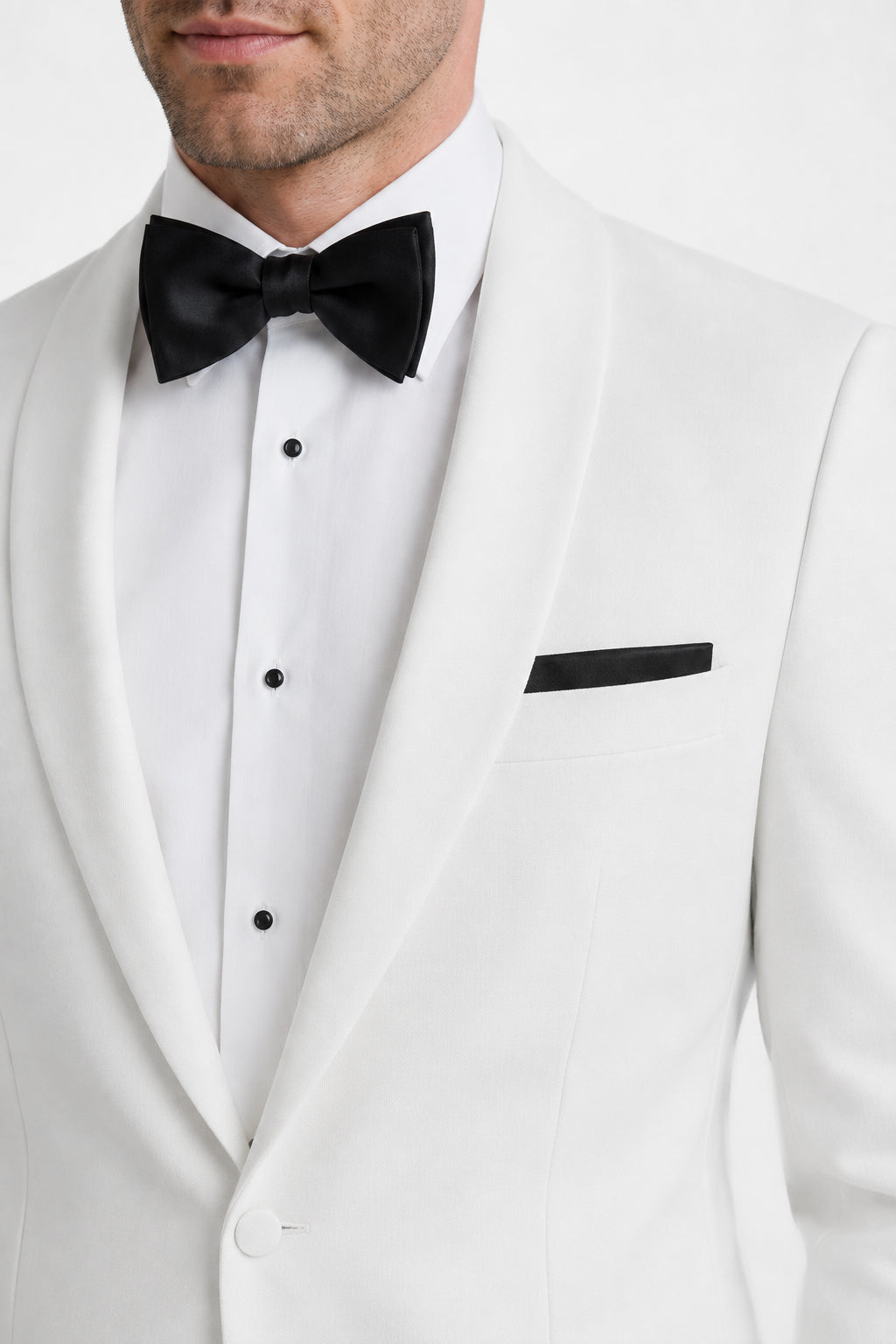 White Shawl Tuxedo