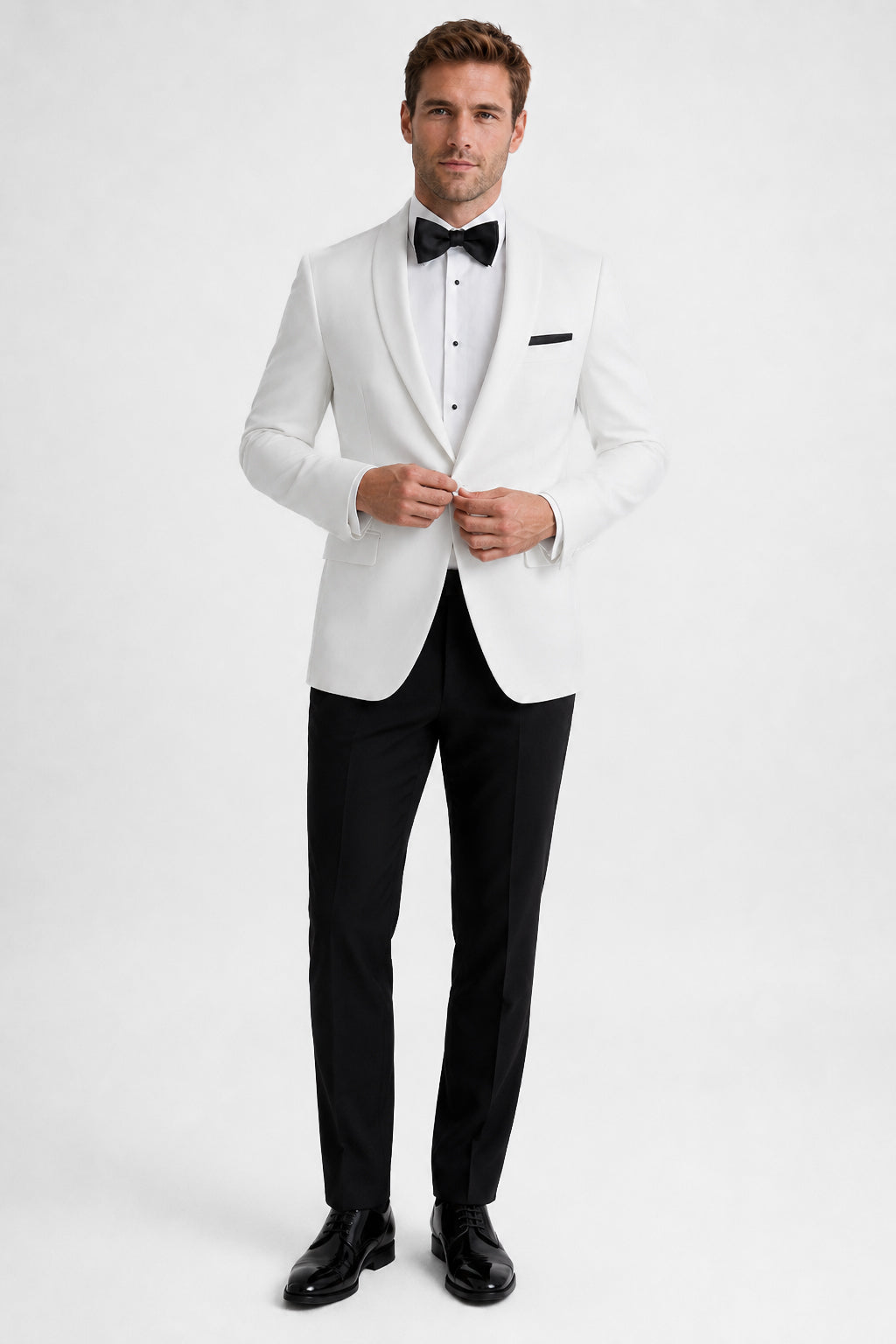 White Shawl Tuxedo
