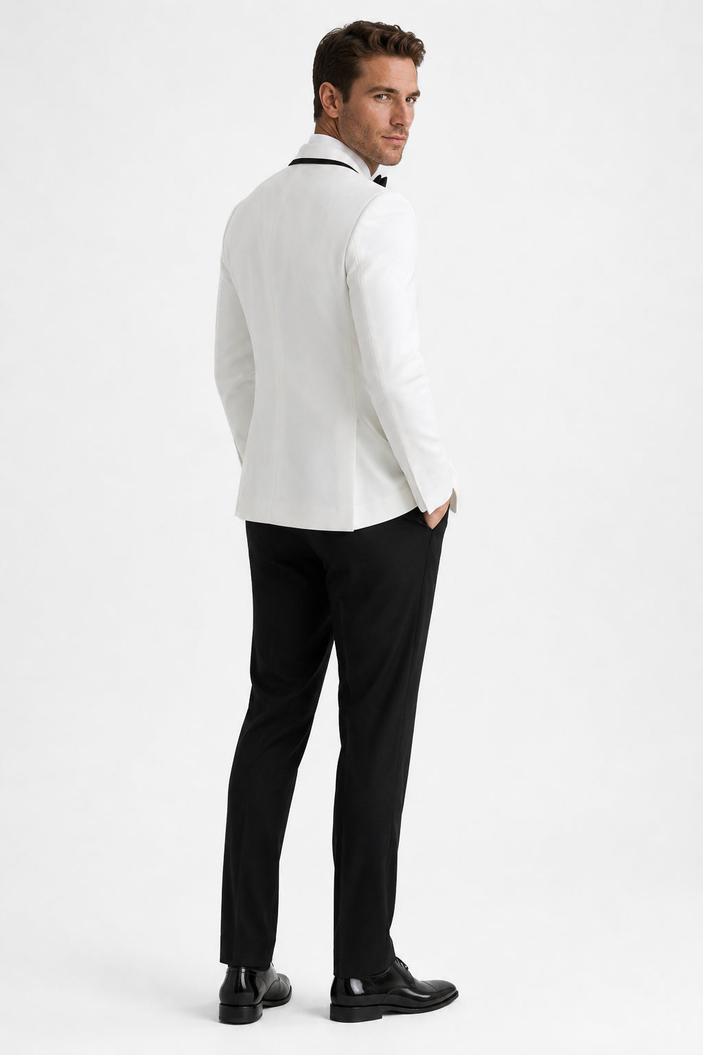 White Waverly Tuxedo