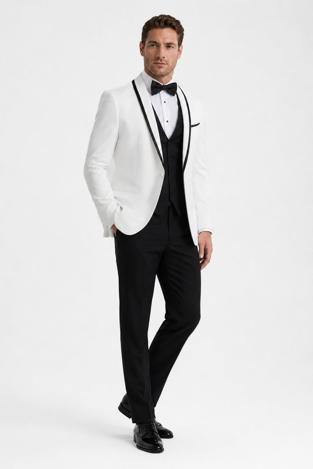 White Waverly Tuxedo