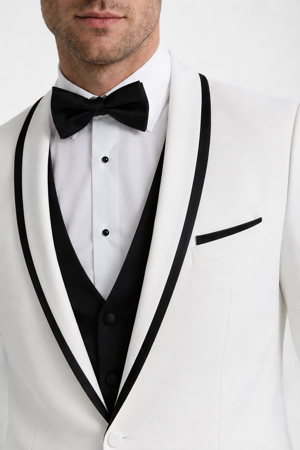 White Waverly Tuxedo