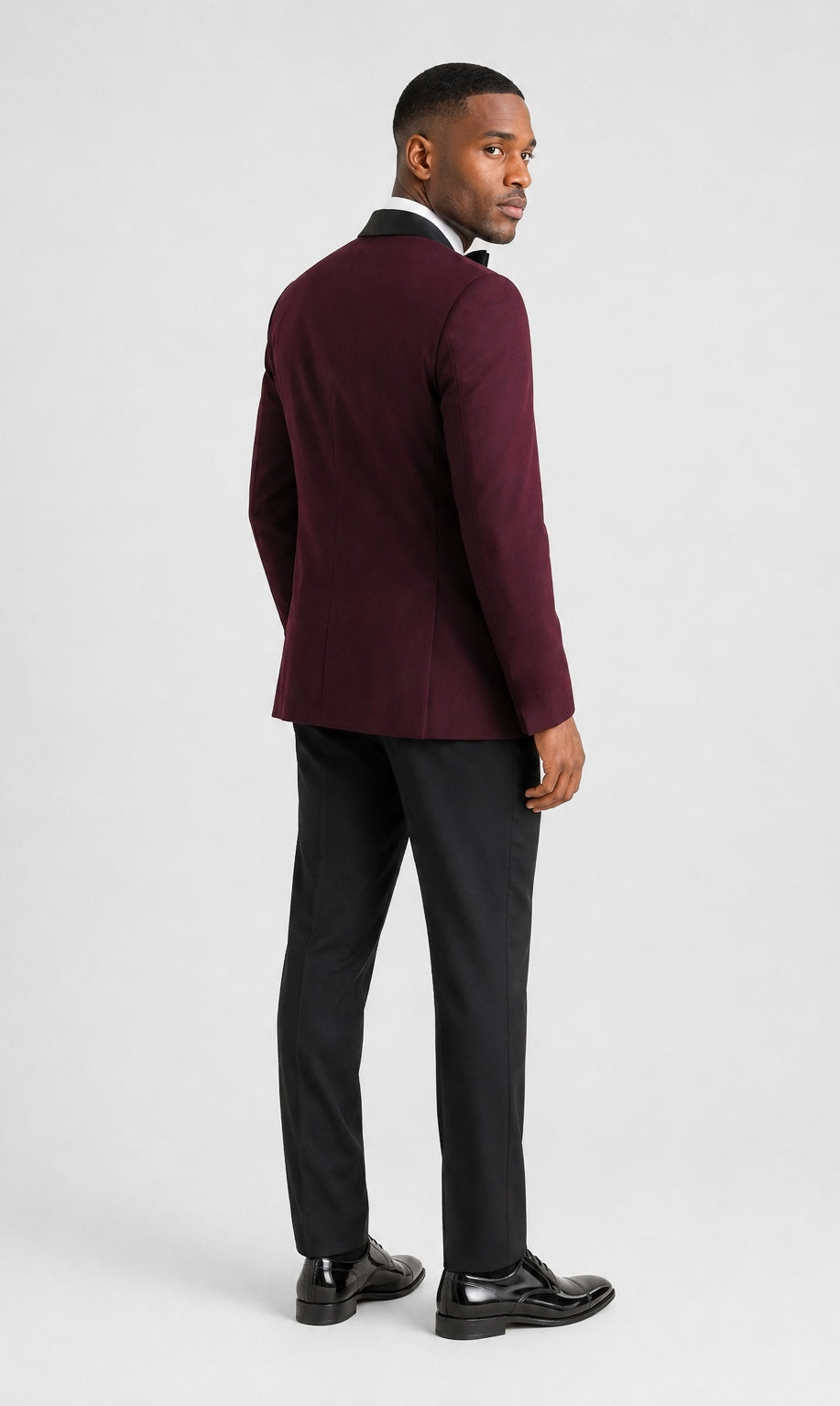 Wine Shawl Tuxedo